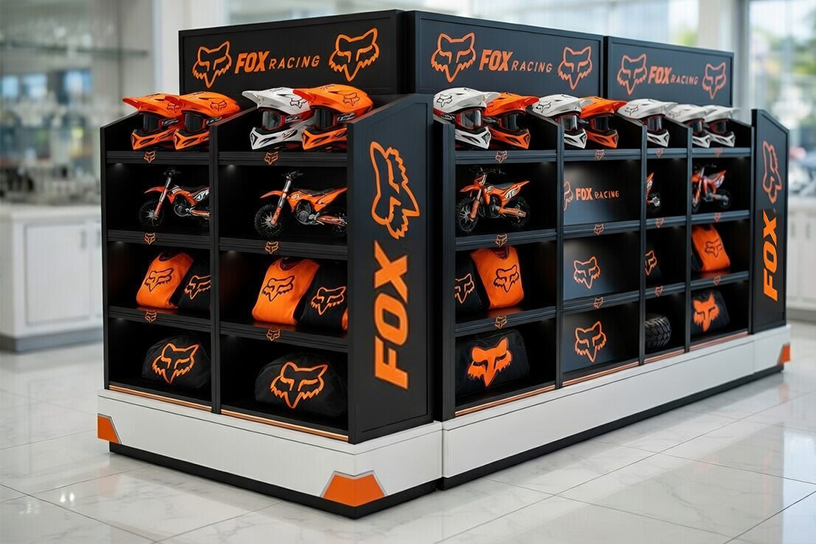 Retail display end caps Tustin CA